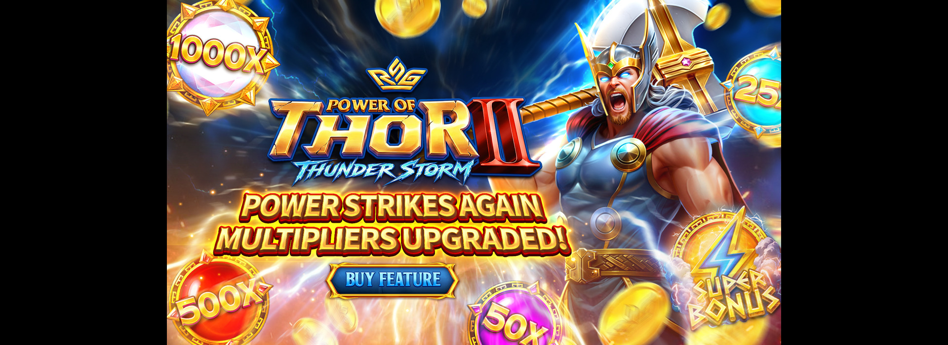 RSG - Thor’s Hammer 2 – Thunder Storm 专属 50% 交收折扣优惠活动